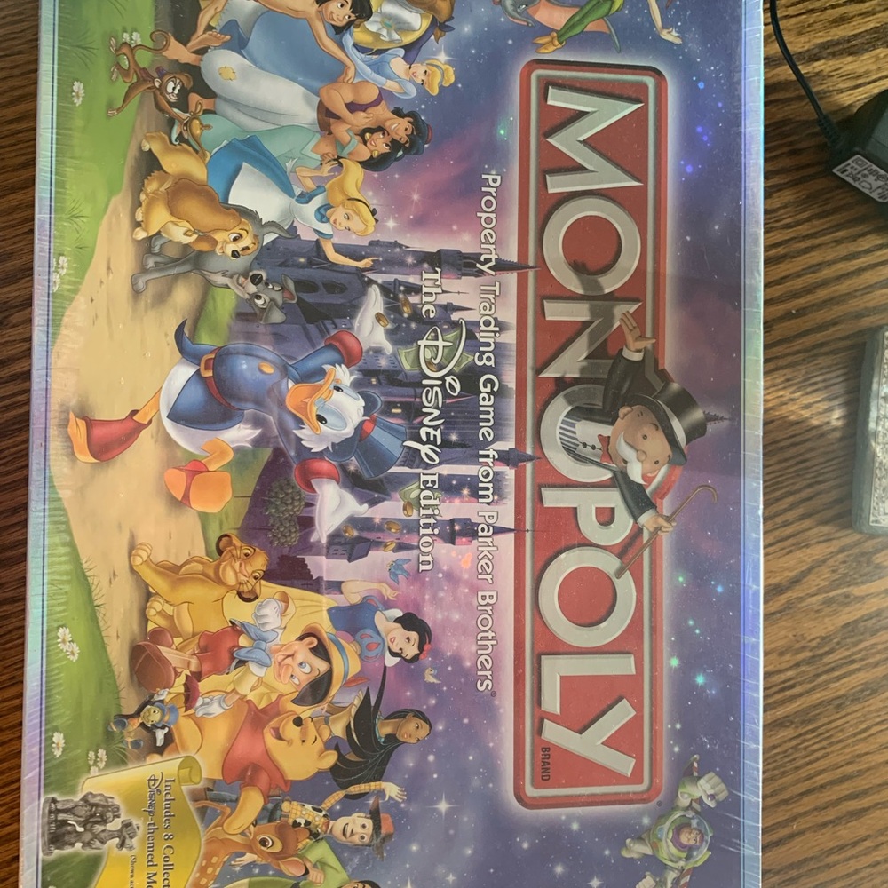 Disney Edition Monopoly Board Game